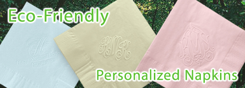 Eco-Friendly Personalized Napkins