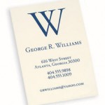 Personalized calling card Father's Day gift