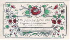 Personalized calling card Victorian era Personalized calling card Victorian era