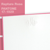 Elise Monogram Card in 'Rapture Rose' Elise Monogram Card in 'Rapture Rose'