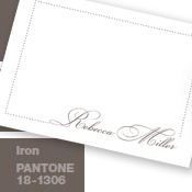 Manhattan Card in 'Iron' Manhattan Card in 'Iron'