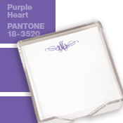 Sienna Monogram Memo Square in 'Purple Heart' Sienna Monogram Memo Square in 'Purple Heart'