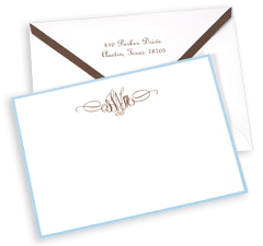 Sienna Monogram Card