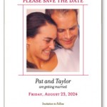 Savethedate2 Portrait Save the Date Card