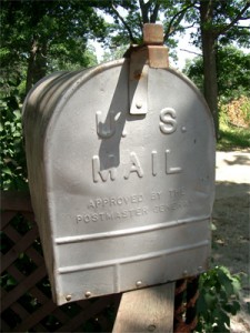 mailbox personalized notes