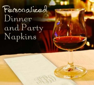 custom printed napkins