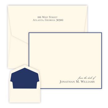 Chelsea Correspondence Cards Personalized Desk Cards