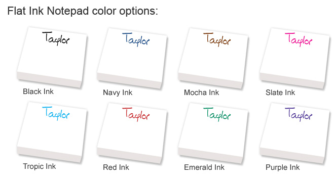 flat-print Ink Colors