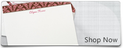 Personalized Floral Cards