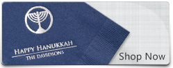 Personalized Bar And Bat Mitzvah Napkins