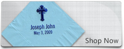 Christening And Communion Napkins