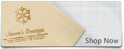 Personalized Christmas Napkins