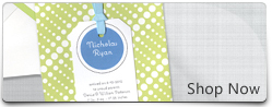 Personalized Neutral Birth Announcements