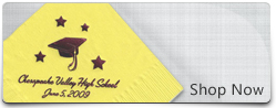 Personalized Graduation Napkins