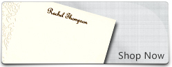 Personalized Floral Cards