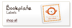 Personalized Baby Bookplate Labels