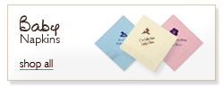 Personalized Baby Napkins