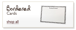 Personalized Bordered Cards