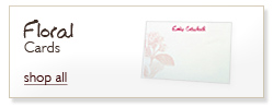 Personalized Floral Cards