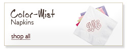 Color Mist Napkins