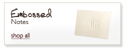 Embossed Notes