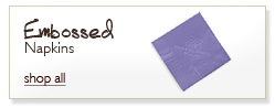 Personalized Embossed Napkins