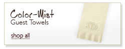 Color Mist Guest Towels