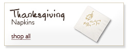 Personalized Fall And Thanksgiving Napkins
