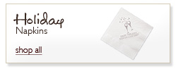 Personalized Holiday Napkins
