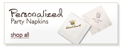 Personalized Party Napkins