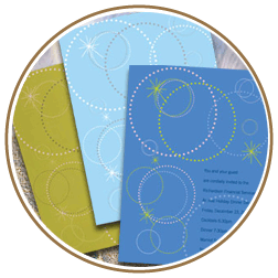 Modern Party Invitations