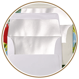 Personalized Silver Lined Envelopes