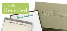 100% Recycled Stationery