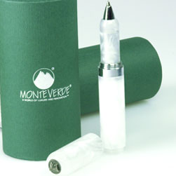 MonteVerde Diva White Ballpoint Pen