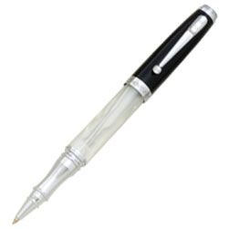 MonteVerde Invincia Black and White Rollerball Pen