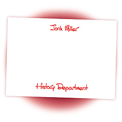 Studio Correspondence Cards - Anthony