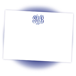 Monogram Correspondence Cards