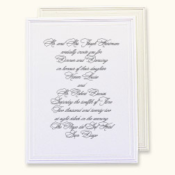 Tradition Card Invitation
