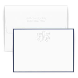 Three-Letter Monogram Card Three-Letter Monogram Card