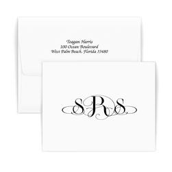 Roma Monogram Note