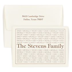 Tiffany Family Pride Note Tiffany Family Pride Note