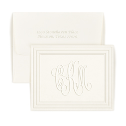 Classic Frame Monogram Note Classic Frame Monogram Note