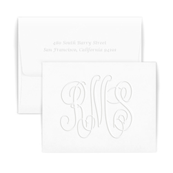 Large Monogram Note