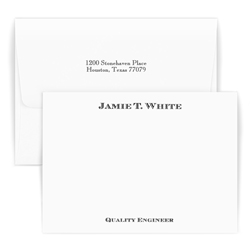 Currency Correspondence Card Currency Correspondence Card