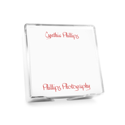 Jolly Memo Squares with CrystalClear Holder Jolly Memo Squares with CrystalClear Holder
