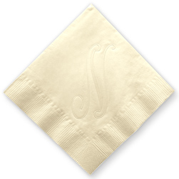 Embossed Strasbourg Napkins Embossed Strasbourg Napkins