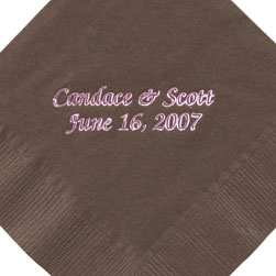 Brittany Foil-Stamped Napkins
