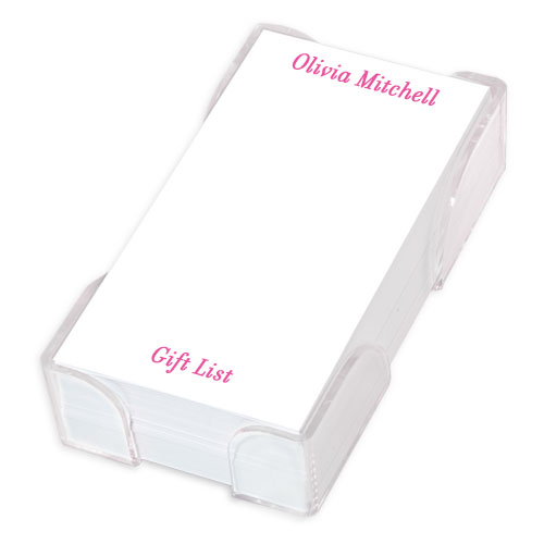 Filosofia Family List Sheets with CrystalClear Holder