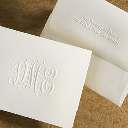 Traditional Monogram Notes