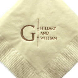 Tribute Foil Stamped Napkins